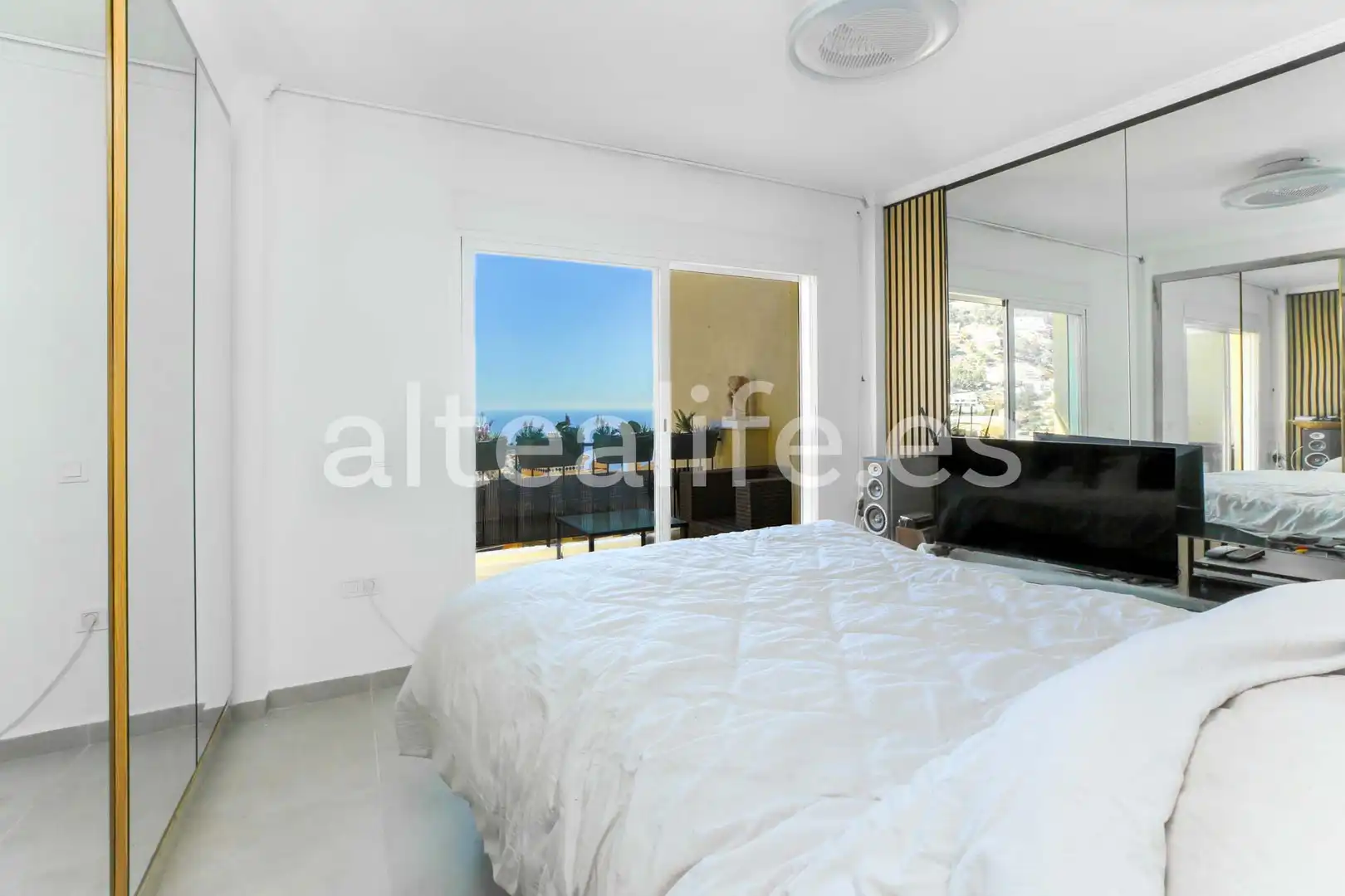 Bedroom of Houses for sale in Altea  with Air Conditioner, Private garden and Terrace