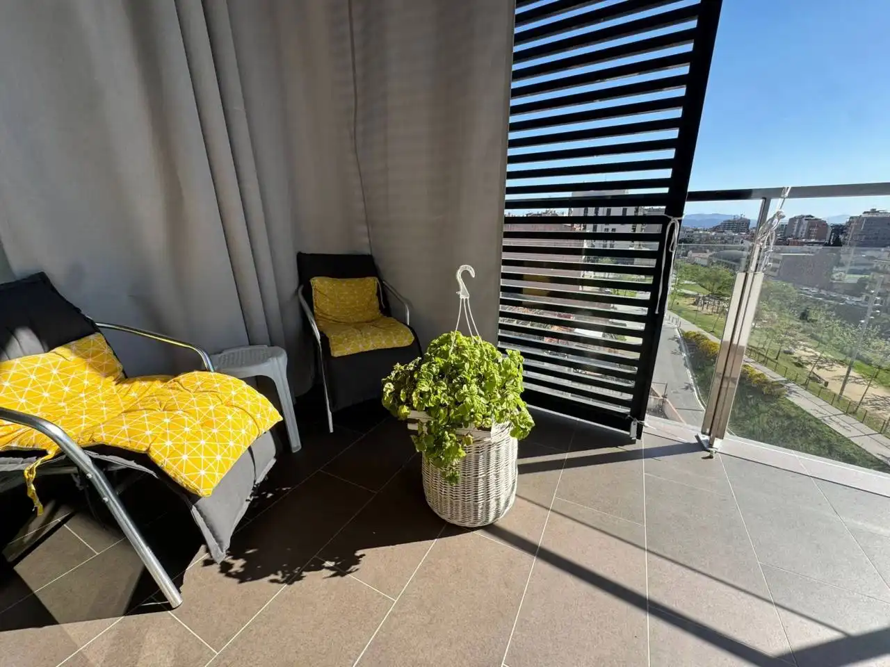 Terrasse von Wohnung zum Verkauf in Granollers mit Klimaanlage, Heizung und Parkett