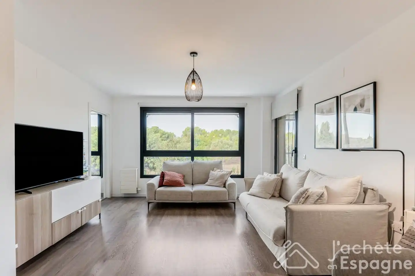 Living room of Flat for sale in Rocafort  with Air Conditioner and Terrace