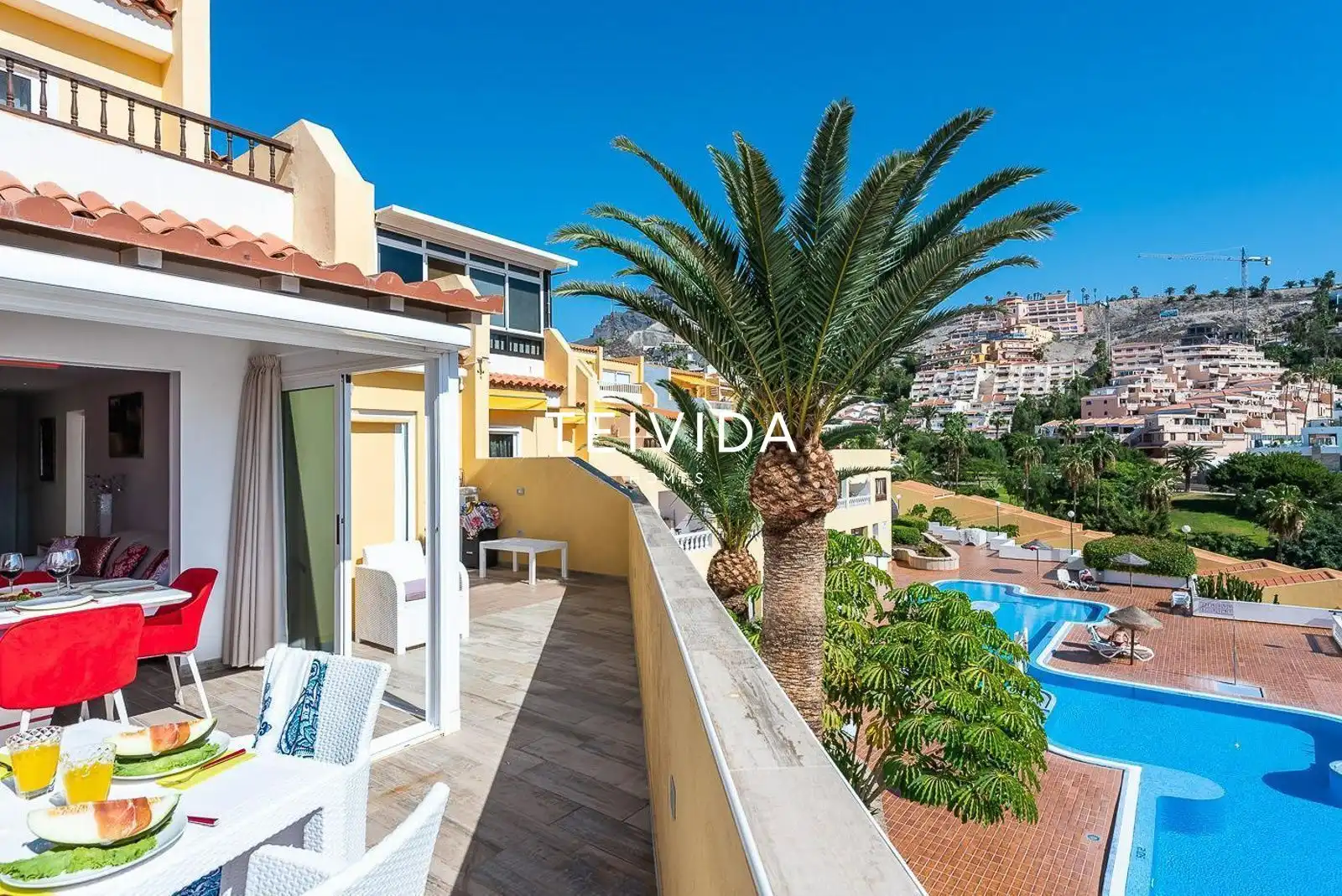 Exterior view of Attic for sale in Adeje  with Swimming Pool, Furnished and Community pool