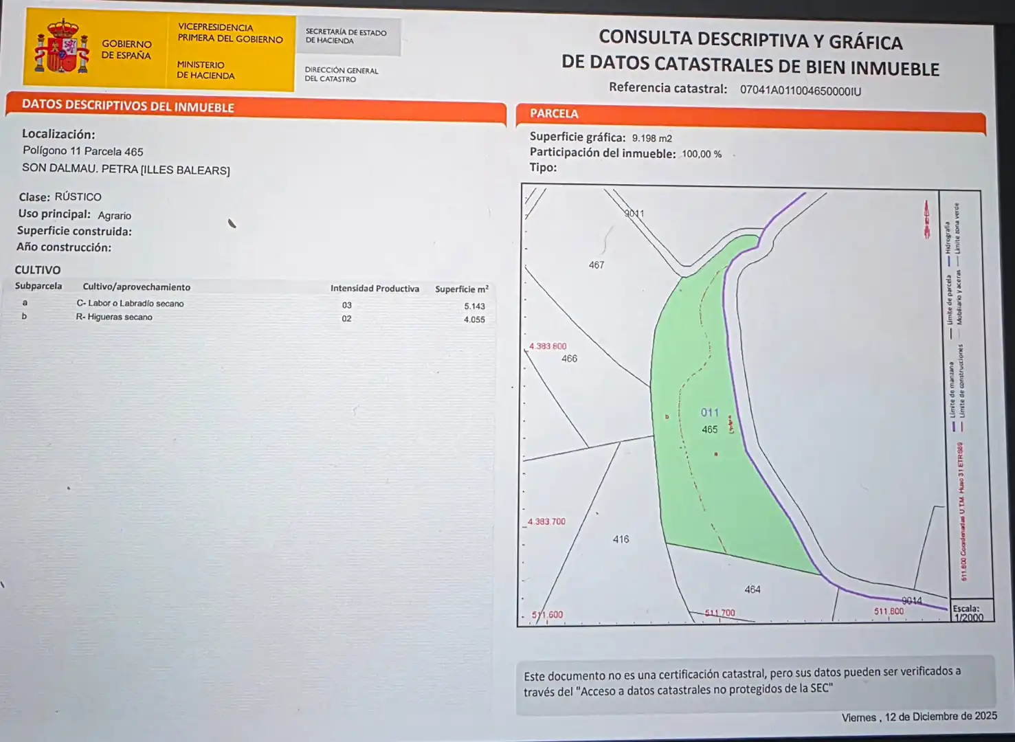 Rustikales Grundstück zum Verkauf in Camí de Son Dalmau 2, imagen 4