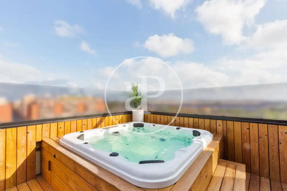 Terrasse von Dachboden zum Verkauf in Sagunto / Sagunt mit Klimaanlage, Heizung und Terrasse