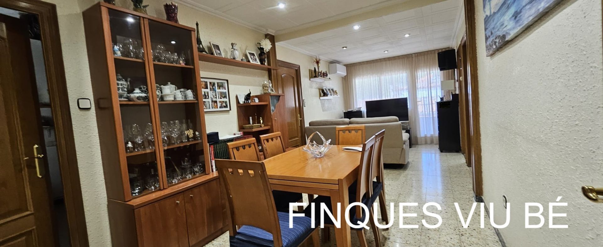 Menjador de Pis en venda en Terrassa amb Aire condicionat, Calefacció i Terrassa