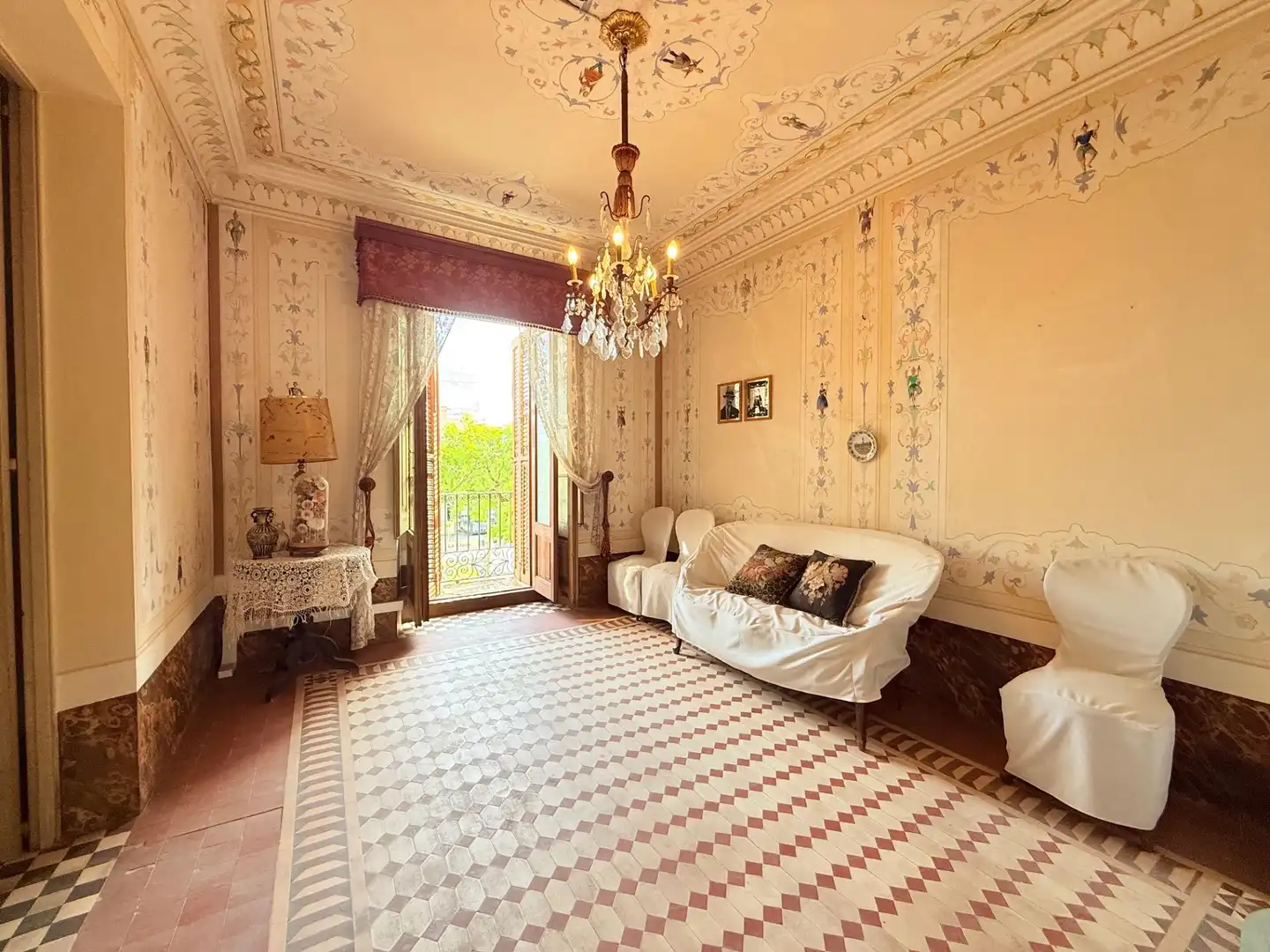 Sala d'estar de Casa o xalet en venda en La Ràpita amb Aire condicionat, Calefacció i Jardí privat