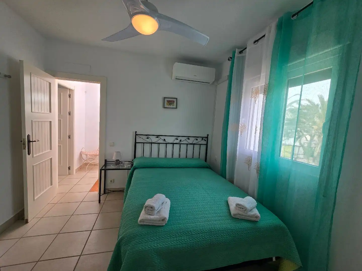 Bedroom of Houses for sale in Vera  with Air Conditioner, Terrace and Swimming Pool