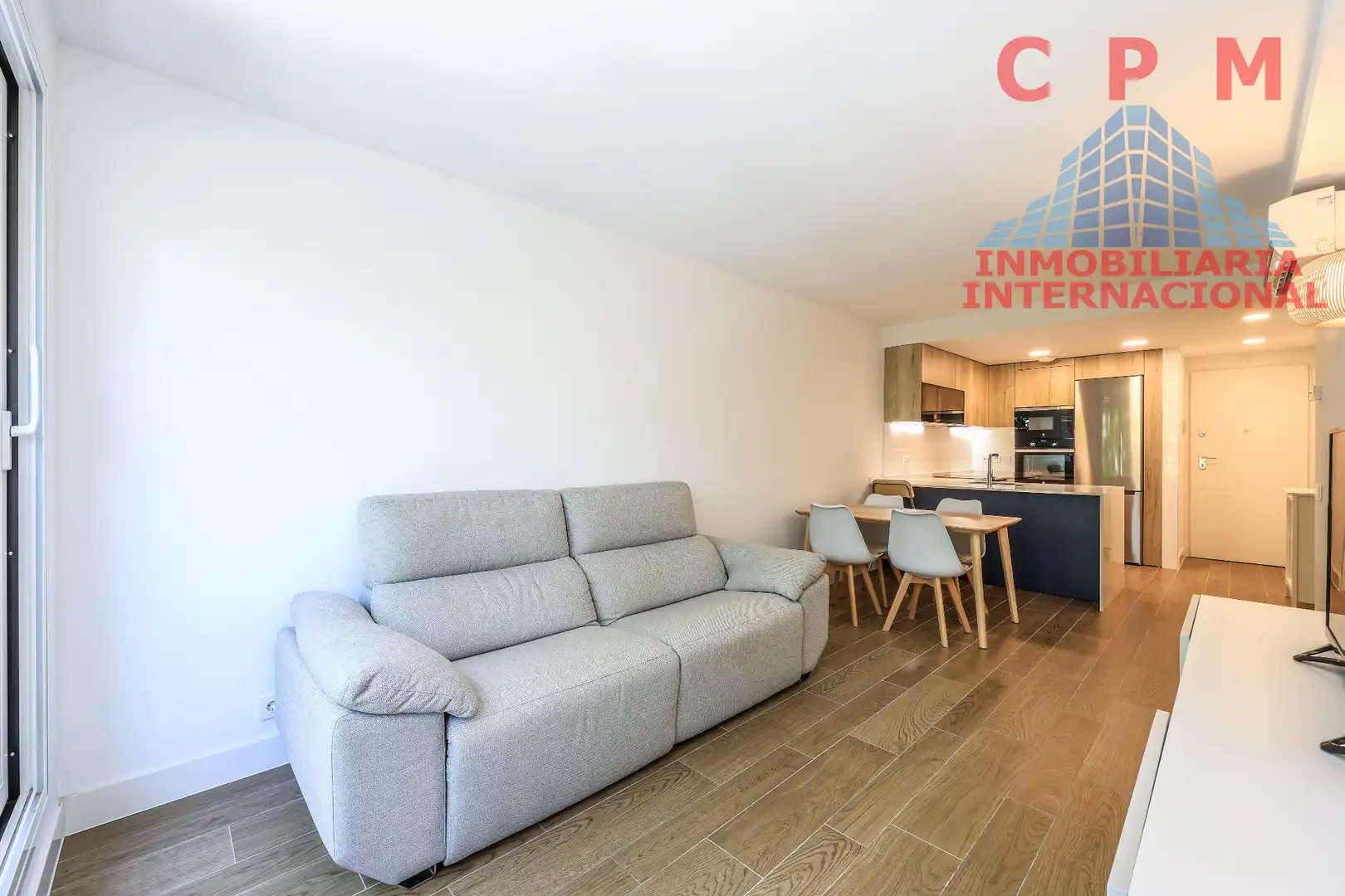Wohnzimmer von Wohnung zur Miete in Madrid mit Klimaanlage, Heizung und Parkett