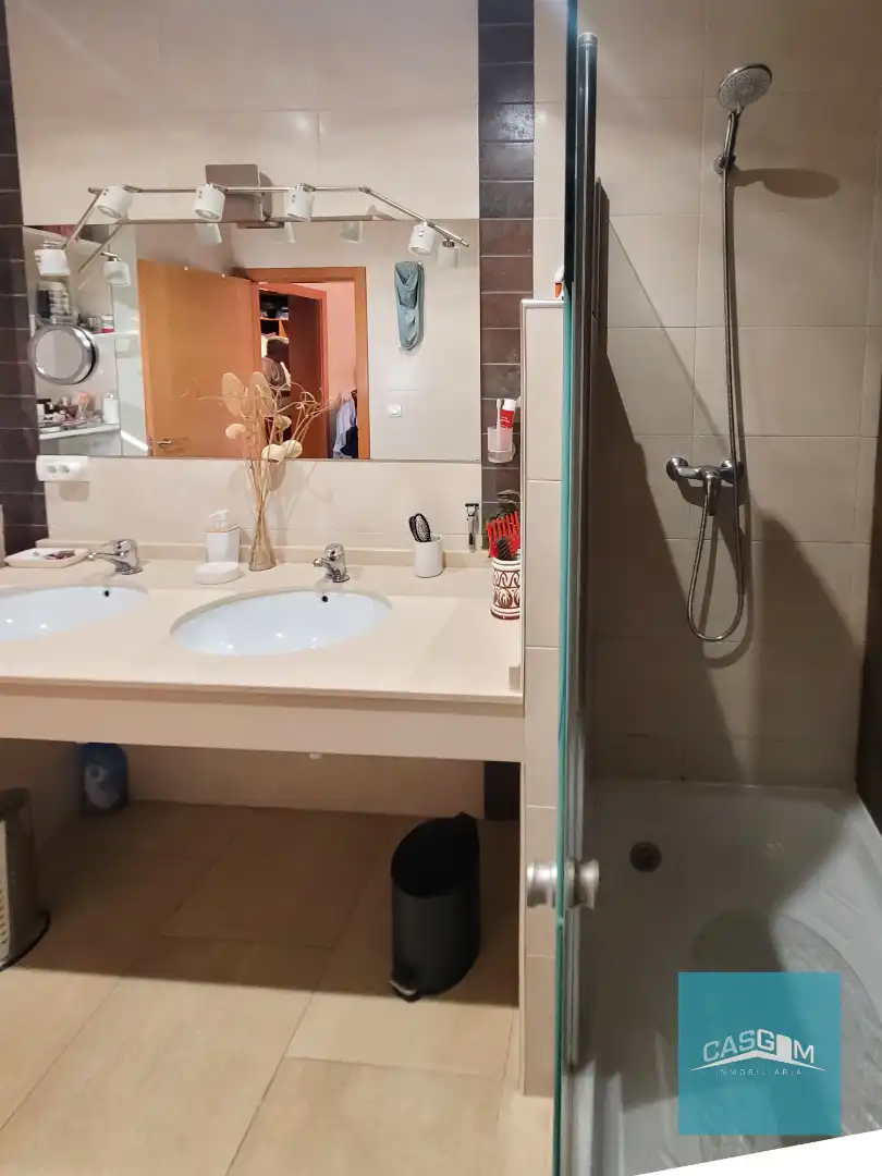 Bathroom of Houses for sale in Aljaraque  with Air Conditioner, Heating and Private garden