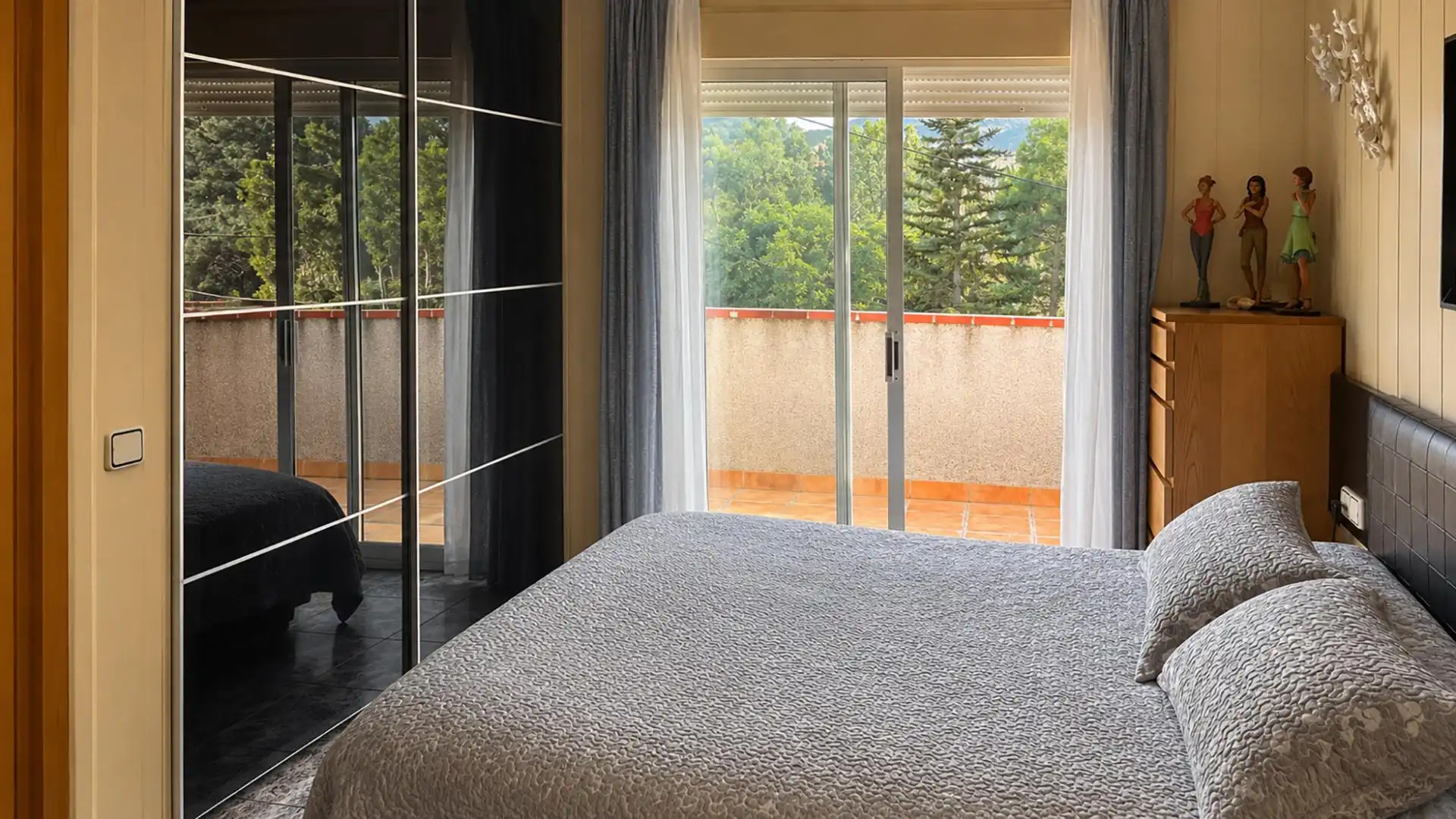 Dormitori de Casa o xalet en venda en Vacarisses amb Calefacció, Jardí privat i Terrassa