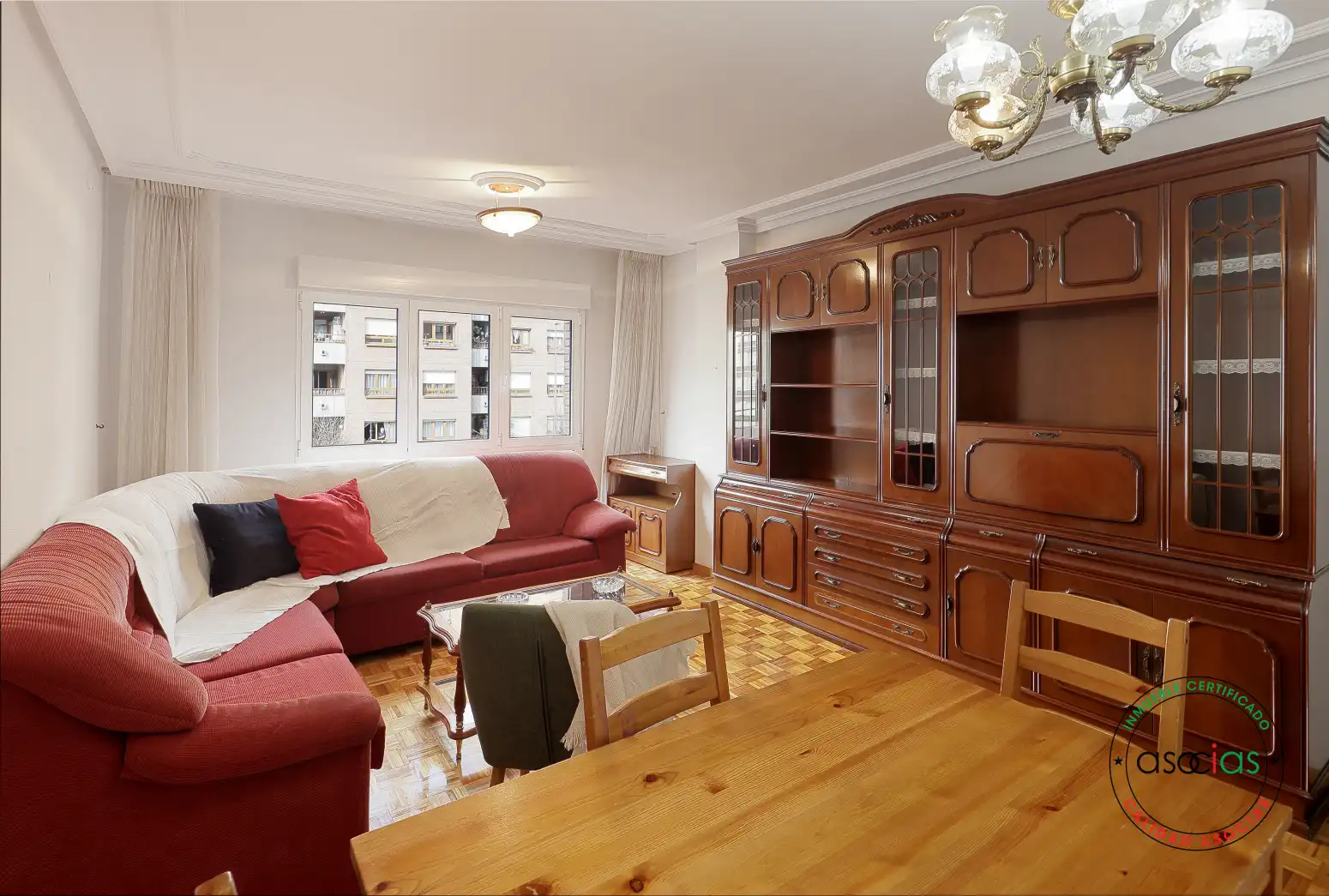 Sala de estar de Piso en venta en Gijón  con Calefacción y Parquet