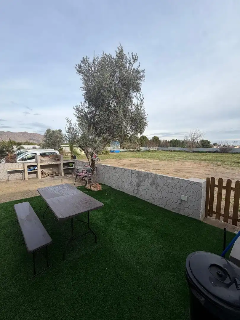 Terrassa de Finca rústica en venda en Orihuela amb Calefacció, Jardí privat i Terrassa