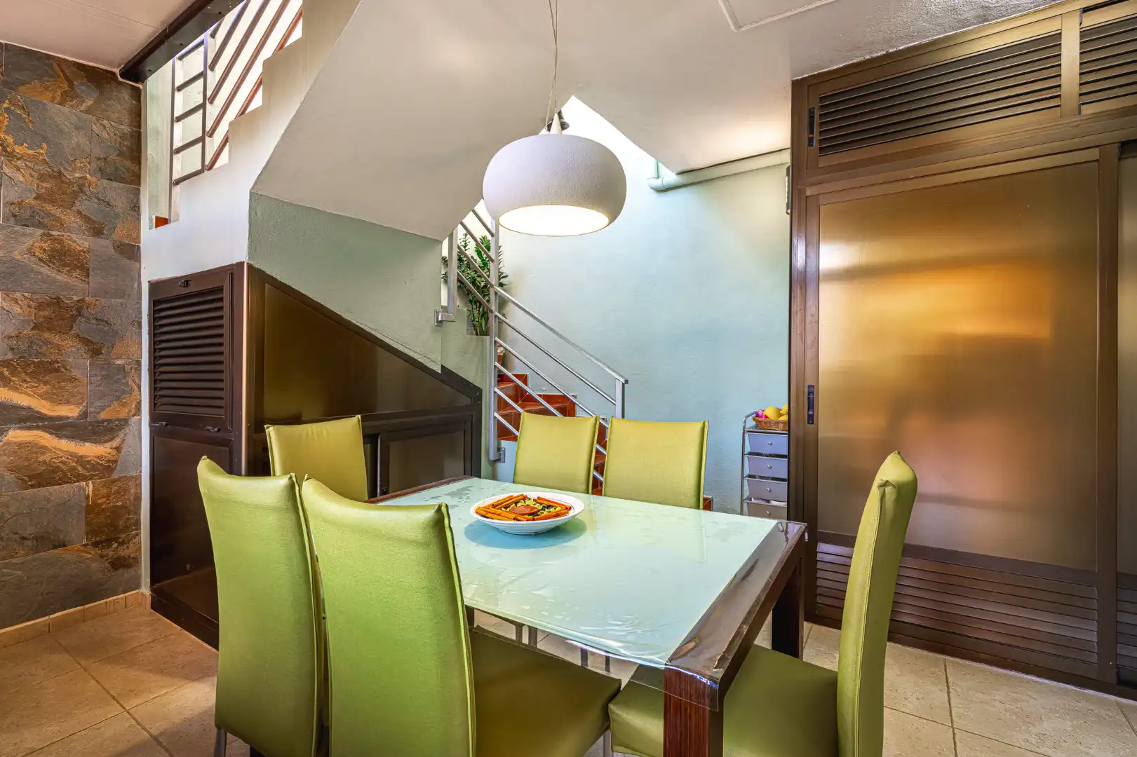 Dining room of Detached homes for sale in Los Realejos  with Parquet flooring, Terrace and Storage room