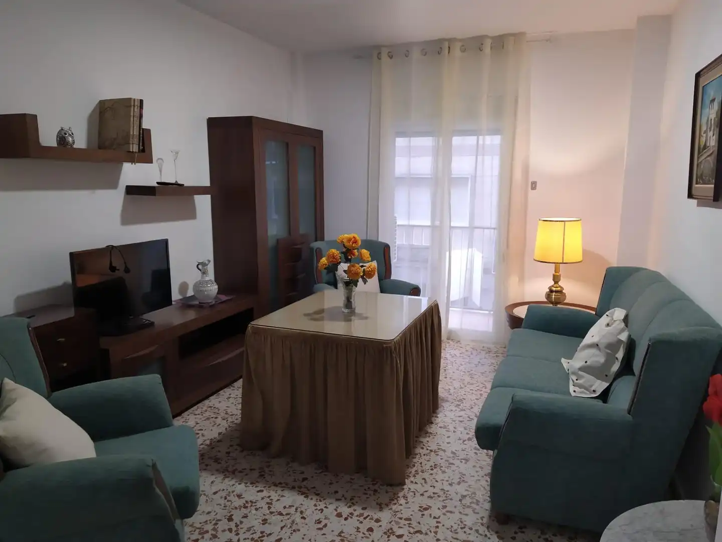 Sala de estar de Piso para compartir en Granada