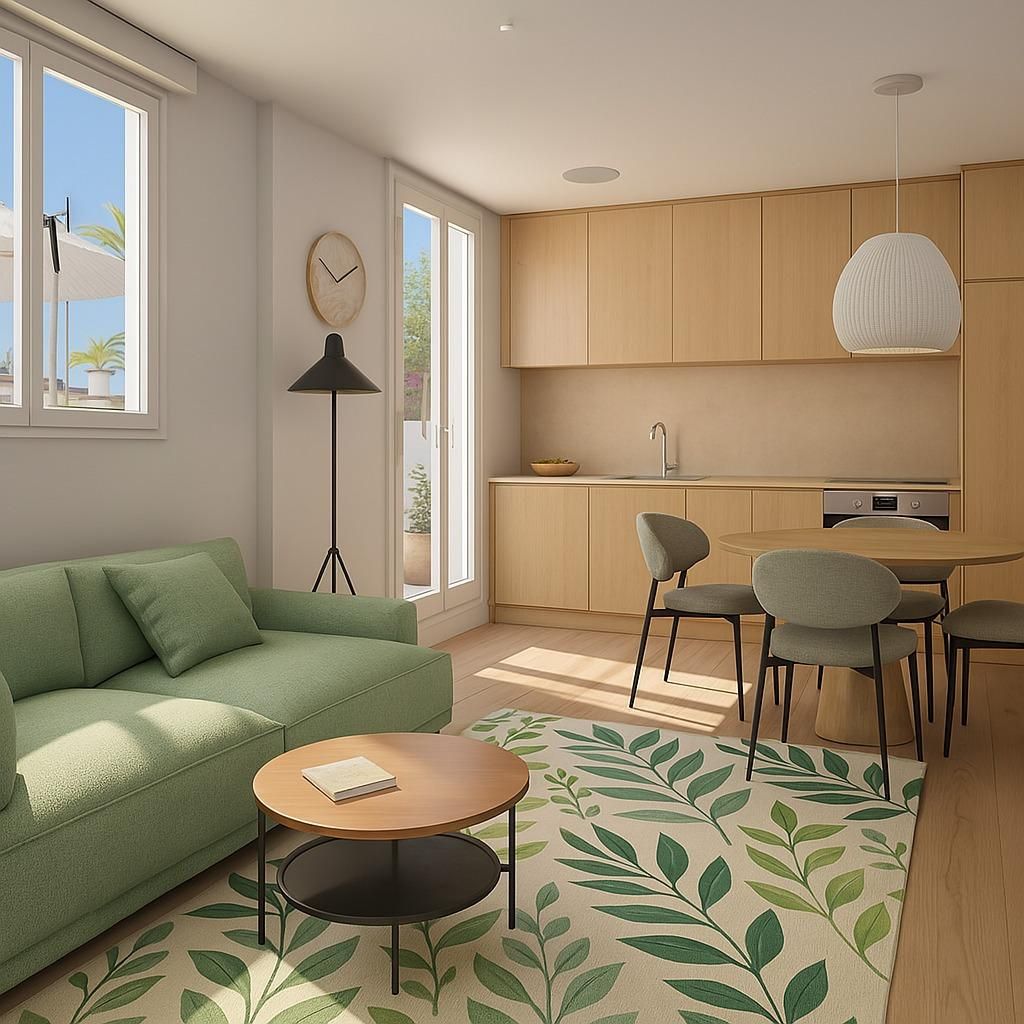Living room of Flat for sale in  Valencia Capital  with Balcony