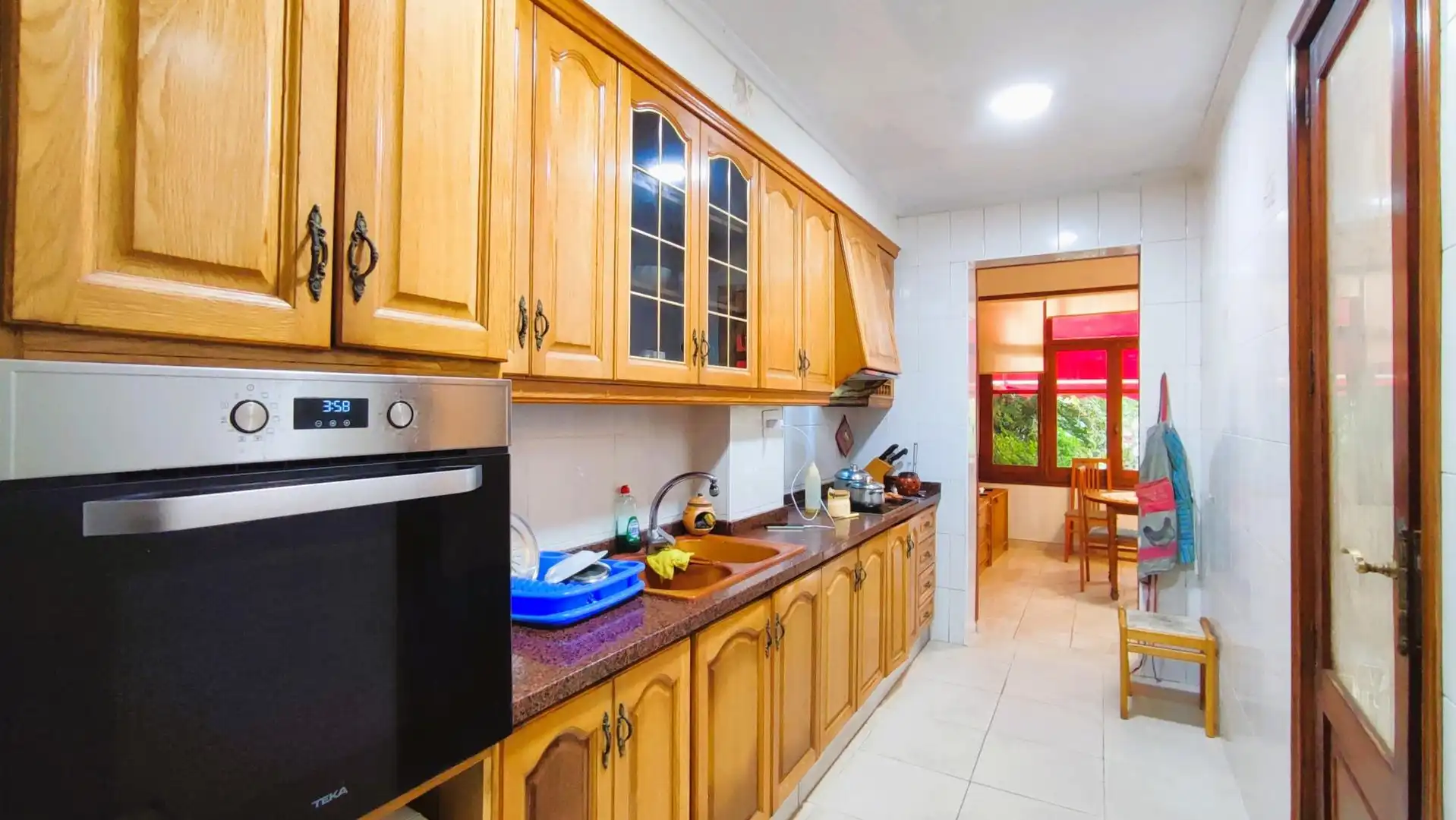 Cocina de Casa o chalet en venta en Gandia con Jardín privado, Terraza y Amueblado