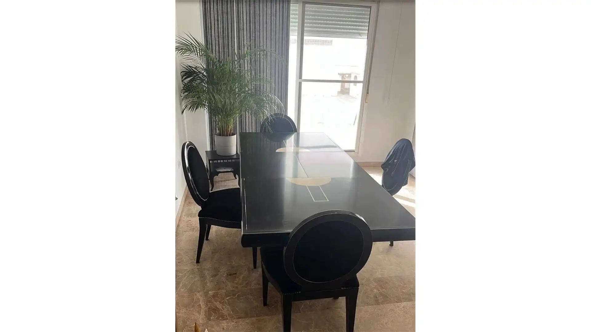 Dining room of Flat for sale in Benifaió  with Air Conditioner, Terrace and Furnished