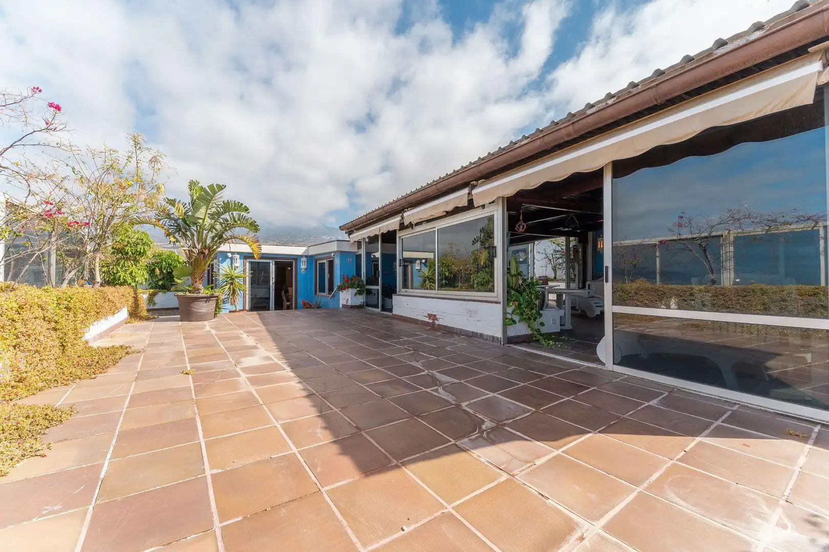 Terrasse von Maisonette zum Verkauf in Adeje mit Privatgarten und Gemeinschaftspool