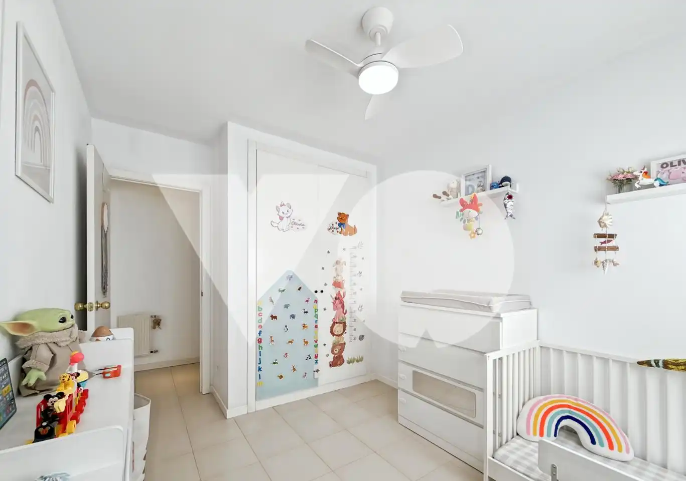 Bedroom of Flat for sale in Madrid  with Air Conditioner