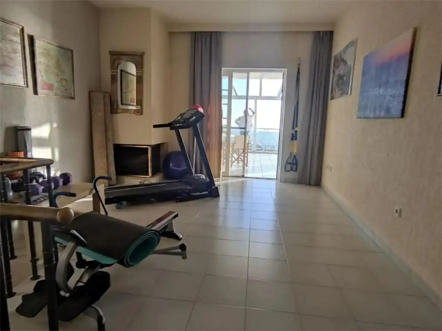 Sala d'estar de Casa o xalet en venda en El Salobre