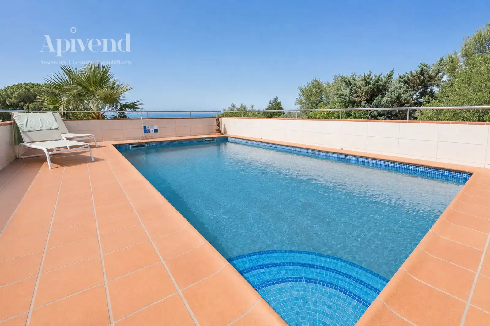 Swimming pool of Houses for sale in Roses  with Air Conditioner, Heating and Private garden