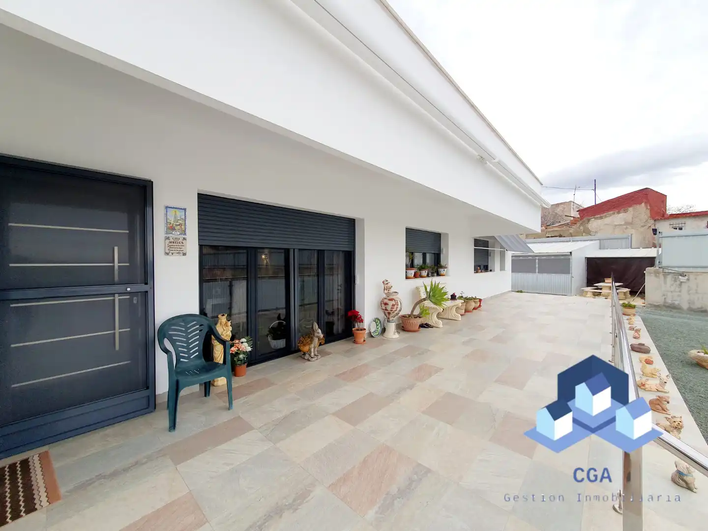 Vista exterior de Casa o chalet en venta en Lorca con Aire acondicionado, Calefacción y Jardín privado