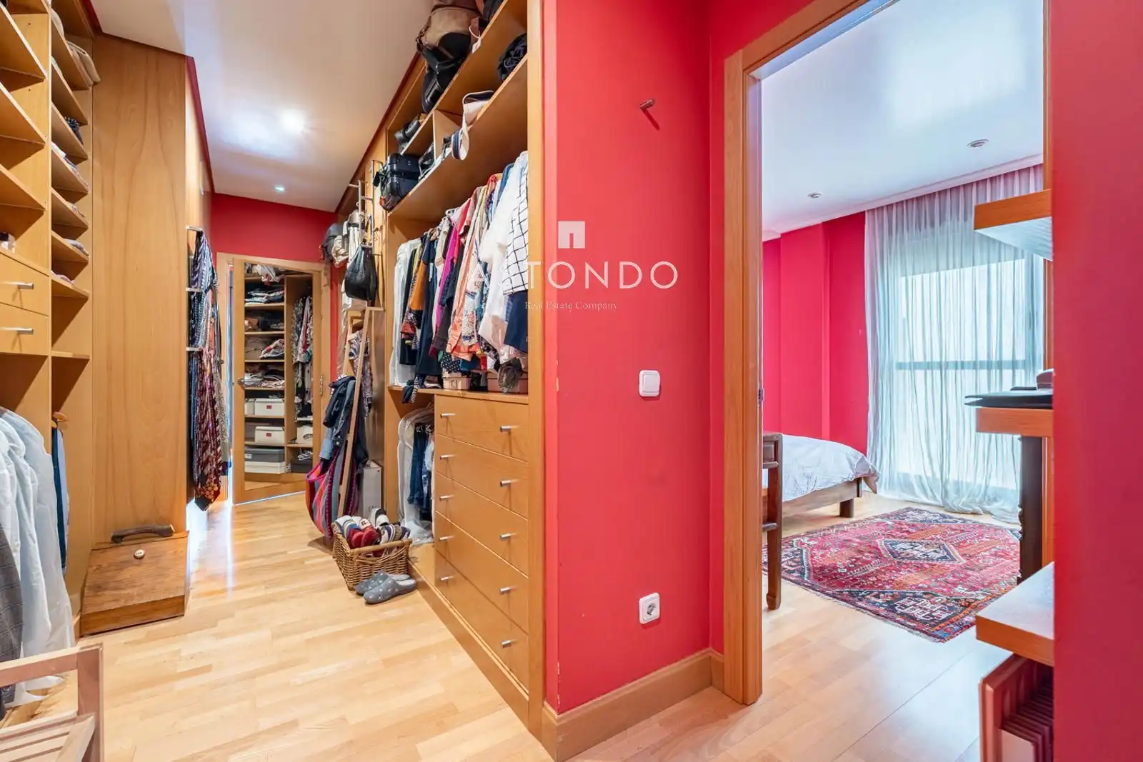 Habitación de Casa adosada en venta en Madrid con Aire acondicionado, Calefacción y Parquet