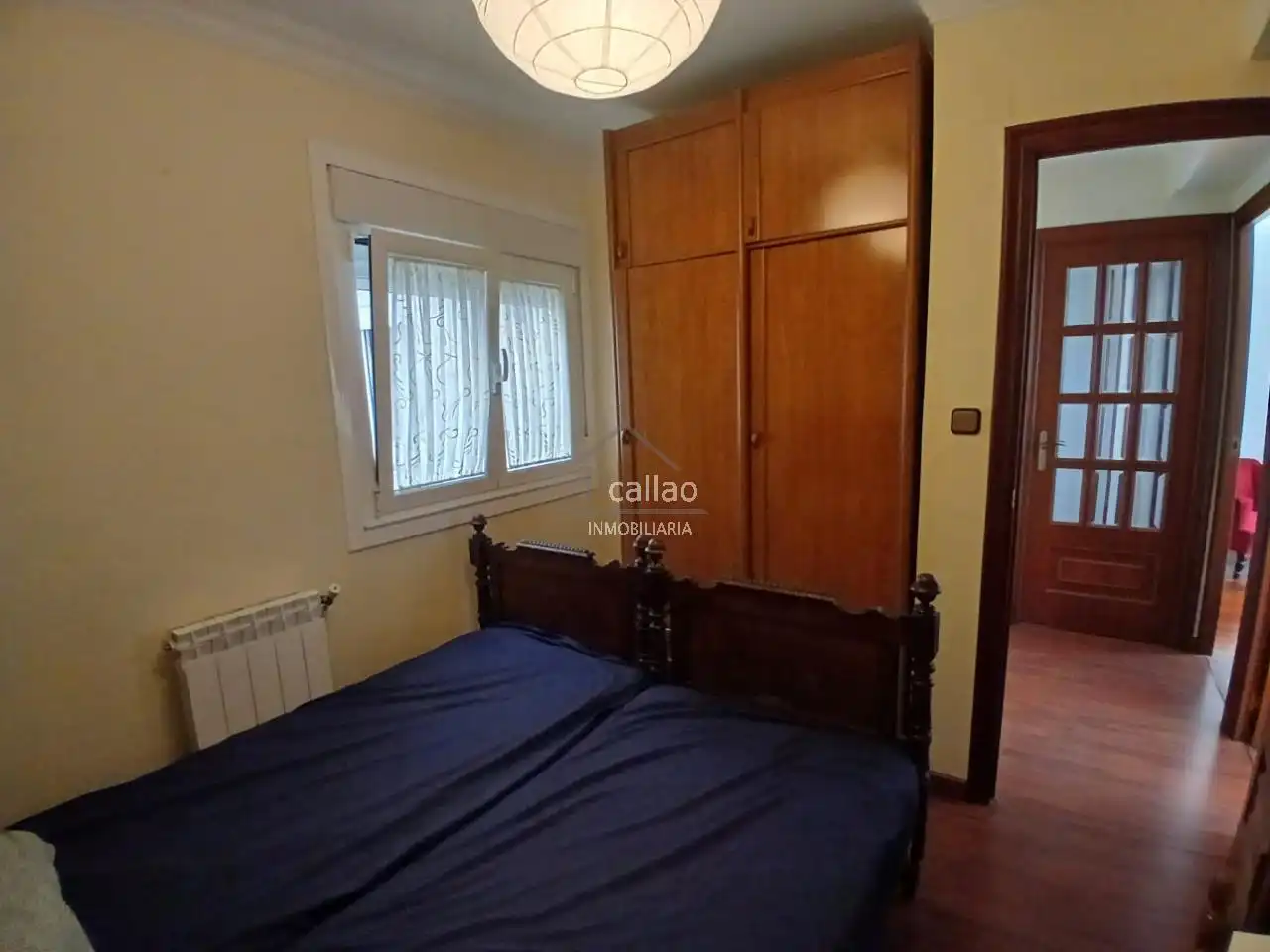 Bedroom of Flat for rent in Ferrol  with Heating and Furnished