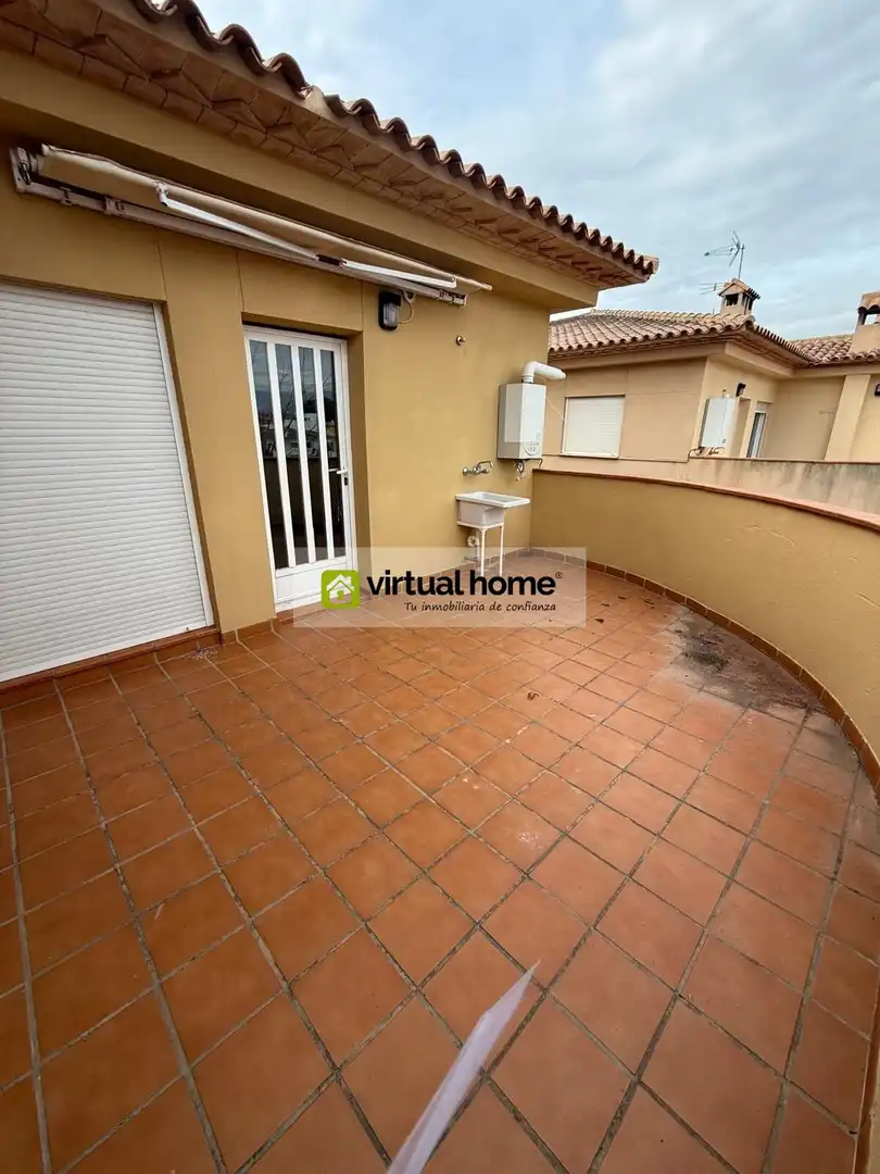 Terraza de Casa o chalet en venta en La Nucia con Jardín privado, Terraza y Trastero