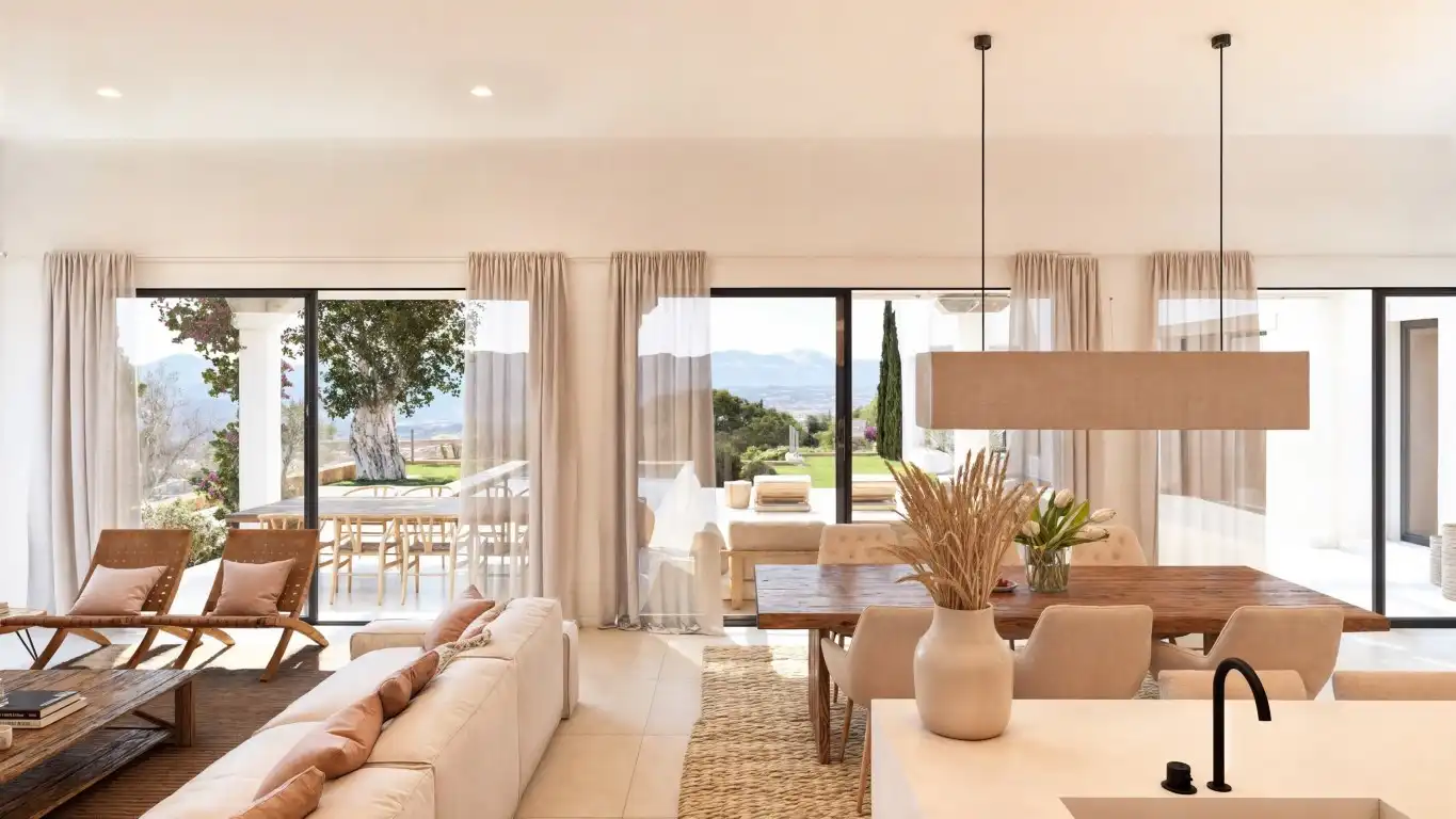 Sala d'estar de Casa o xalet en venda en Jávea / Xàbia amb Aire condicionat, Calefacció i Terrassa