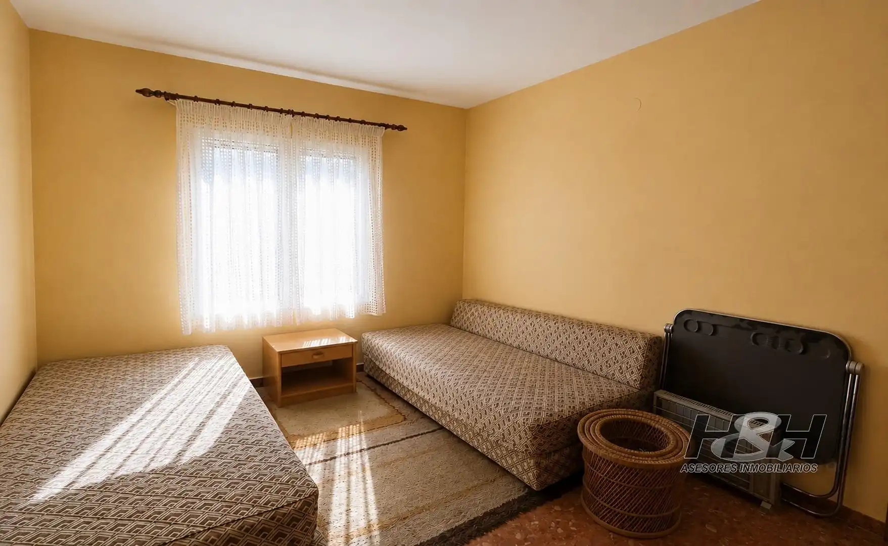 Sala de estar de Piso en venta en Náquera con Jardín privado, Terraza y Balcón