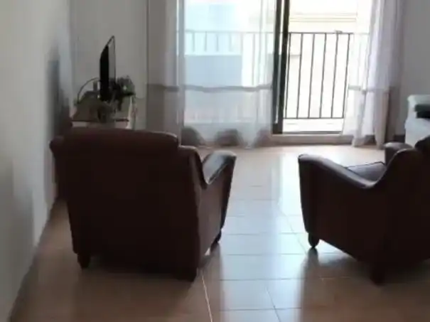 Living room of Flat for share in Barris Marítims