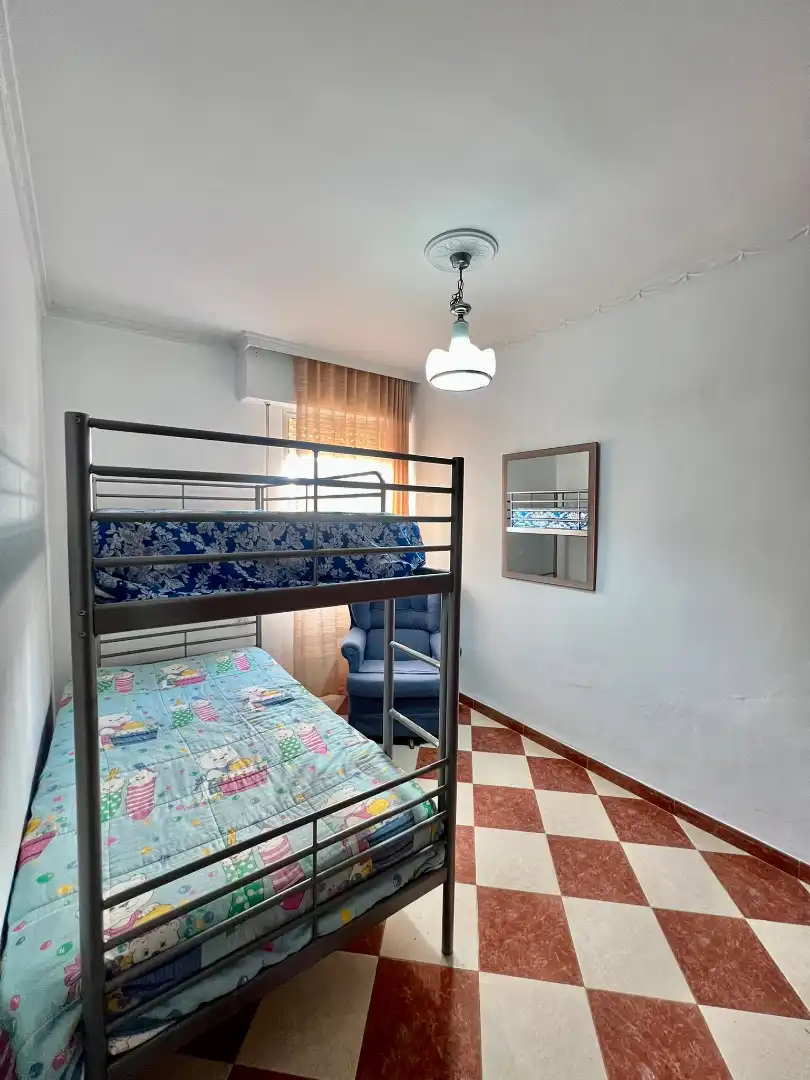 Bedroom of Flat for sale in Coria del Río  with Air Conditioner and Furnished