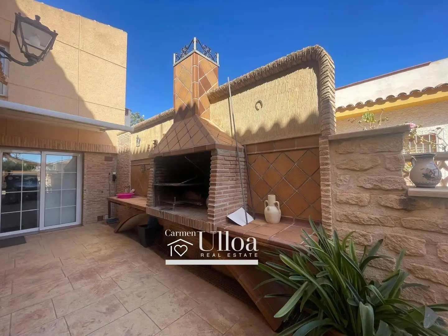 Terrace of Houses for sale in San Vicente del Raspeig / Sant Vicent del Raspeig  with Air Conditioner, Heating and Private garden