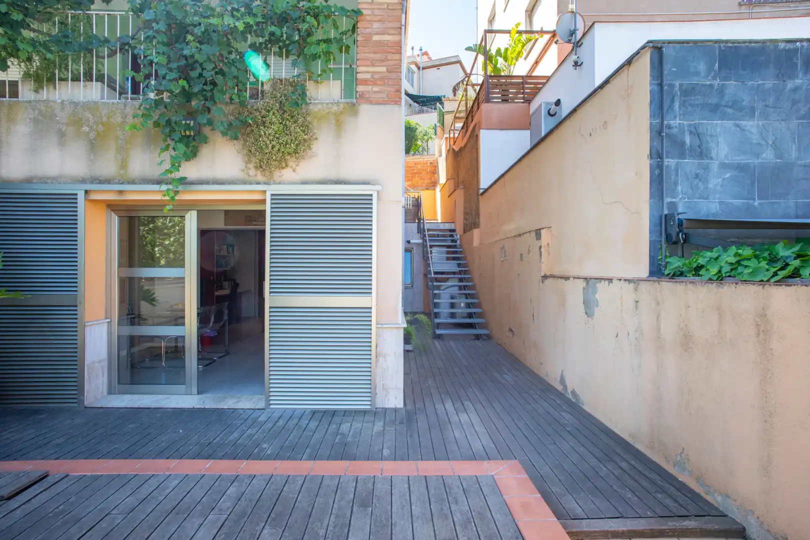 Terraza de Casa o chalet en venta en Sant Just Desvern con Aire acondicionado, Calefacción y Jardín privado