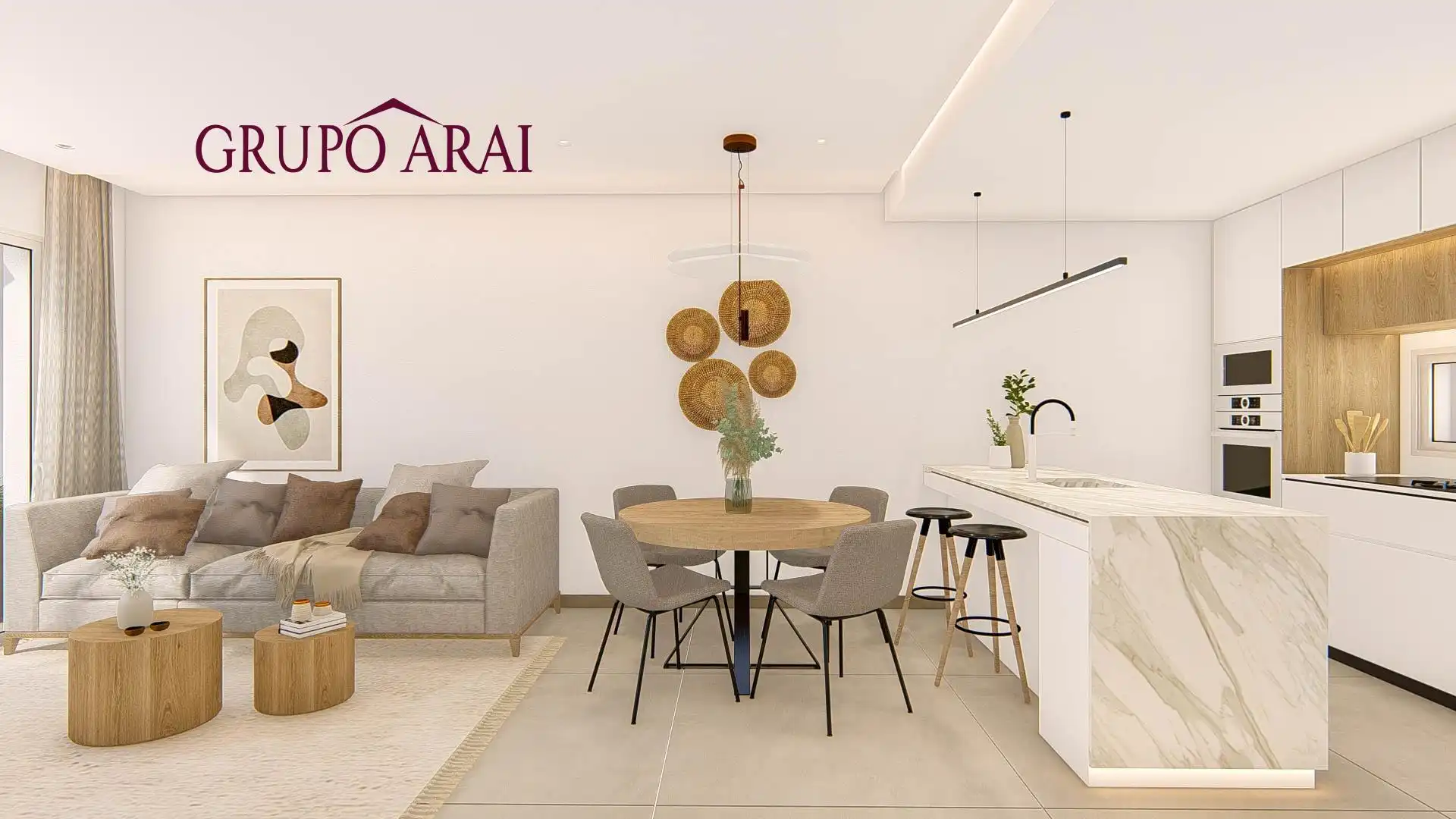 Living room of Flat for sale in Guardamar del Segura  with Air Conditioner, Heating and Private garden