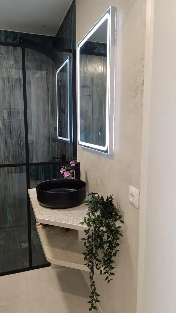 Badezimmer von Wohnungen zum Verkauf in San Bartolomé de Tirajana mit Klimaanlage, Möbliert und Balkon