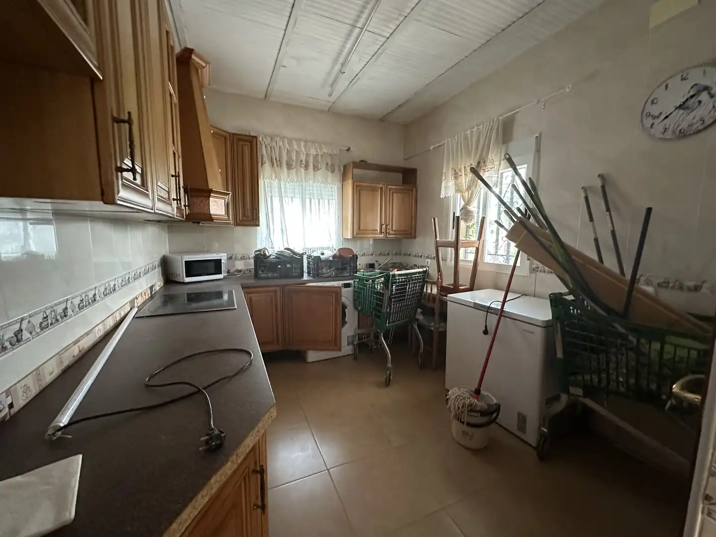 Cocina de Casa o chalet en venta en Baeza con Jardín privado y Piscina