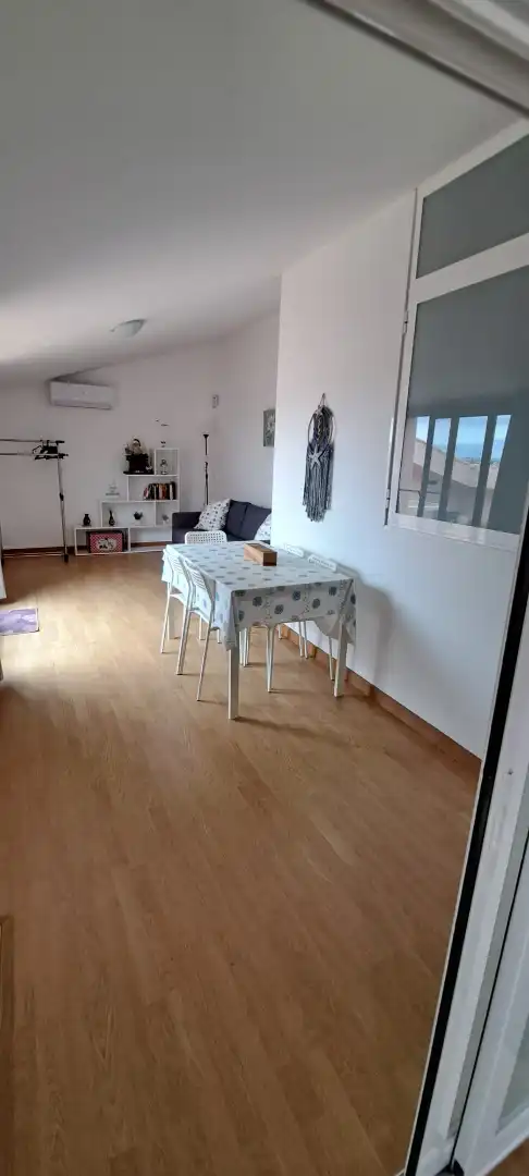 Menjador de Àtic en venda en Deltebre amb Aire condicionat, Terrassa i Moblat