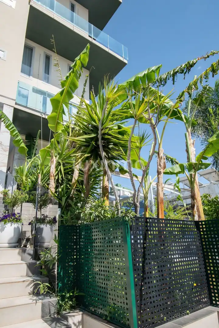 Garten von Wohnung zum Verkauf in Finestrat mit Klimaanlage, Privatgarten und Terrasse