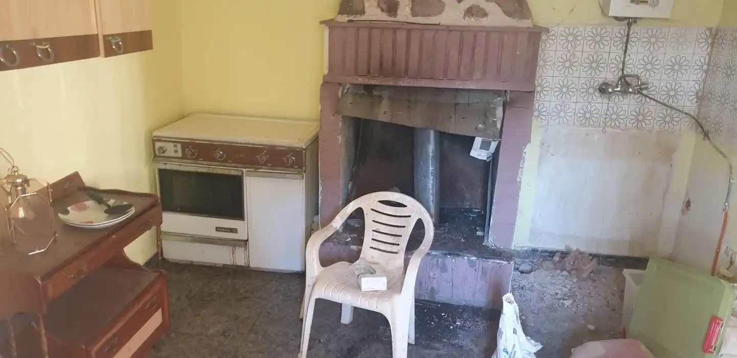 Sala de estar de Casa o chalet en venta en Zafra de Záncara con Calefacción y Terraza