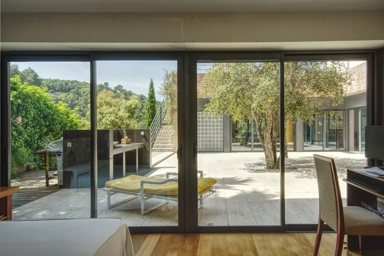 Terrasse von Haus oder Chalet zum Verkauf in Sant Cugat del Vallès mit Klimaanlage, Heizung und Privatgarten