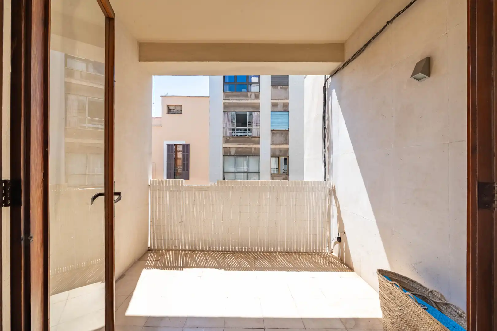 Balcony of Flat for rent in  Palma de Mallorca  with Air Conditioner, Heating and Terrace
