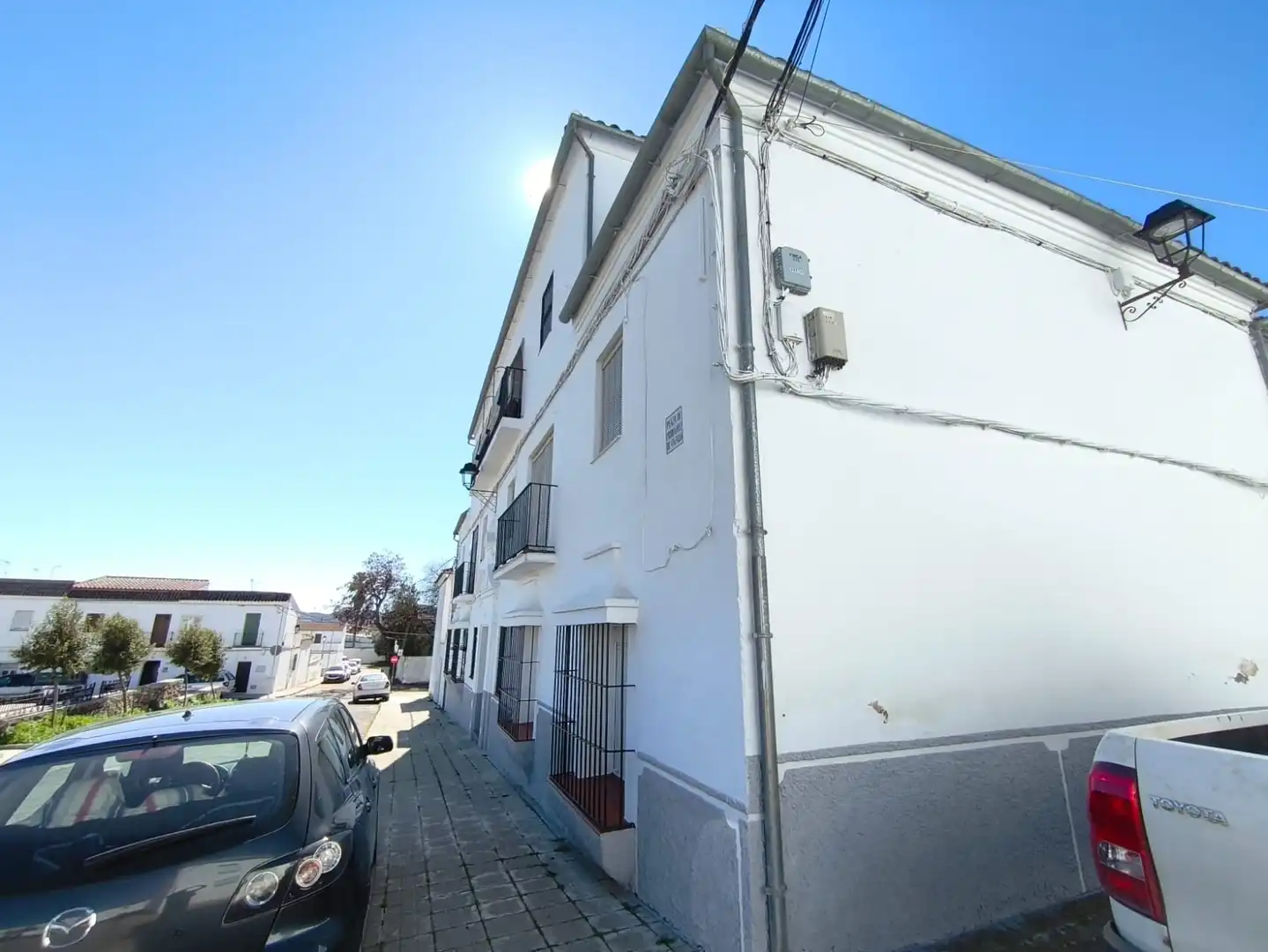 Vista exterior de Piso en venta en Cazalla de la Sierra con Aire acondicionado