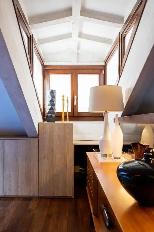Wohnzimmer von Maisonette zum Verkauf in Madrid mit Klimaanlage und Heizung