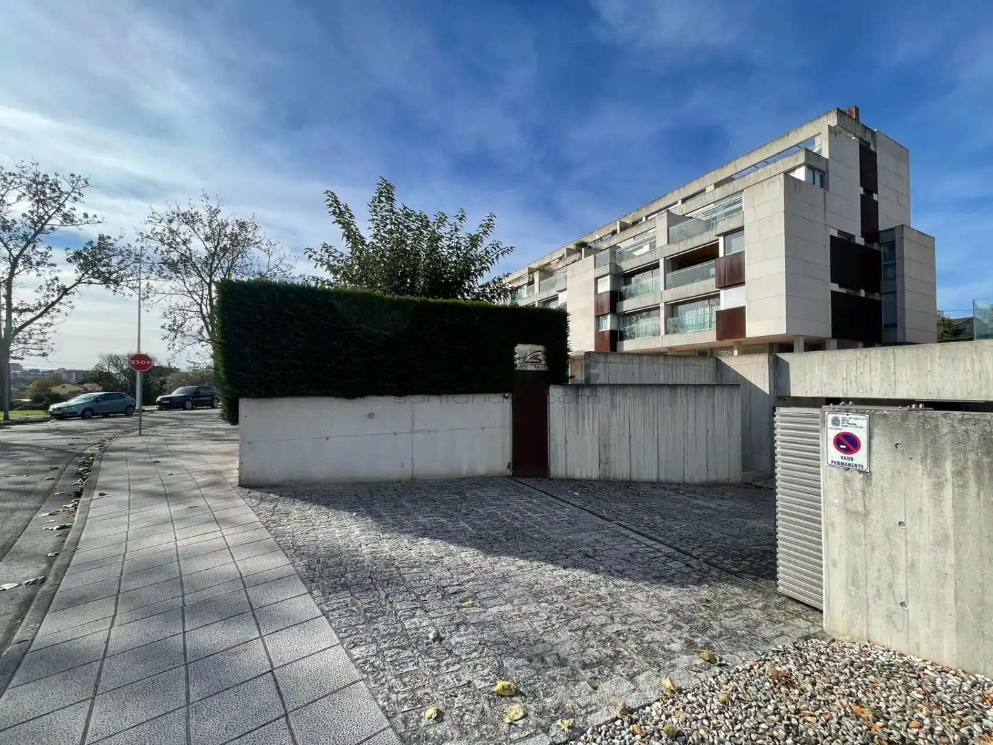 Vista exterior de Planta baja en venta en Santander con Calefacción, Jardín privado y Terraza
