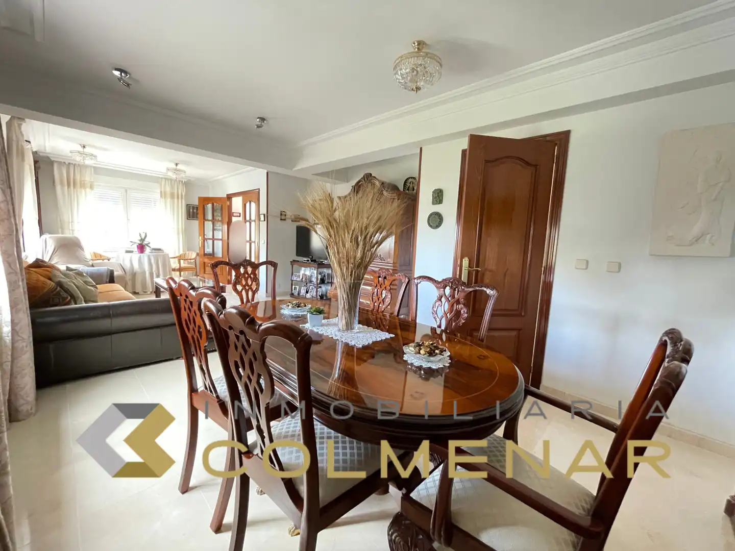 Comedor de Casa o chalet en venta en Colmenar Viejo con Calefacción, Jardín privado y Trastero
