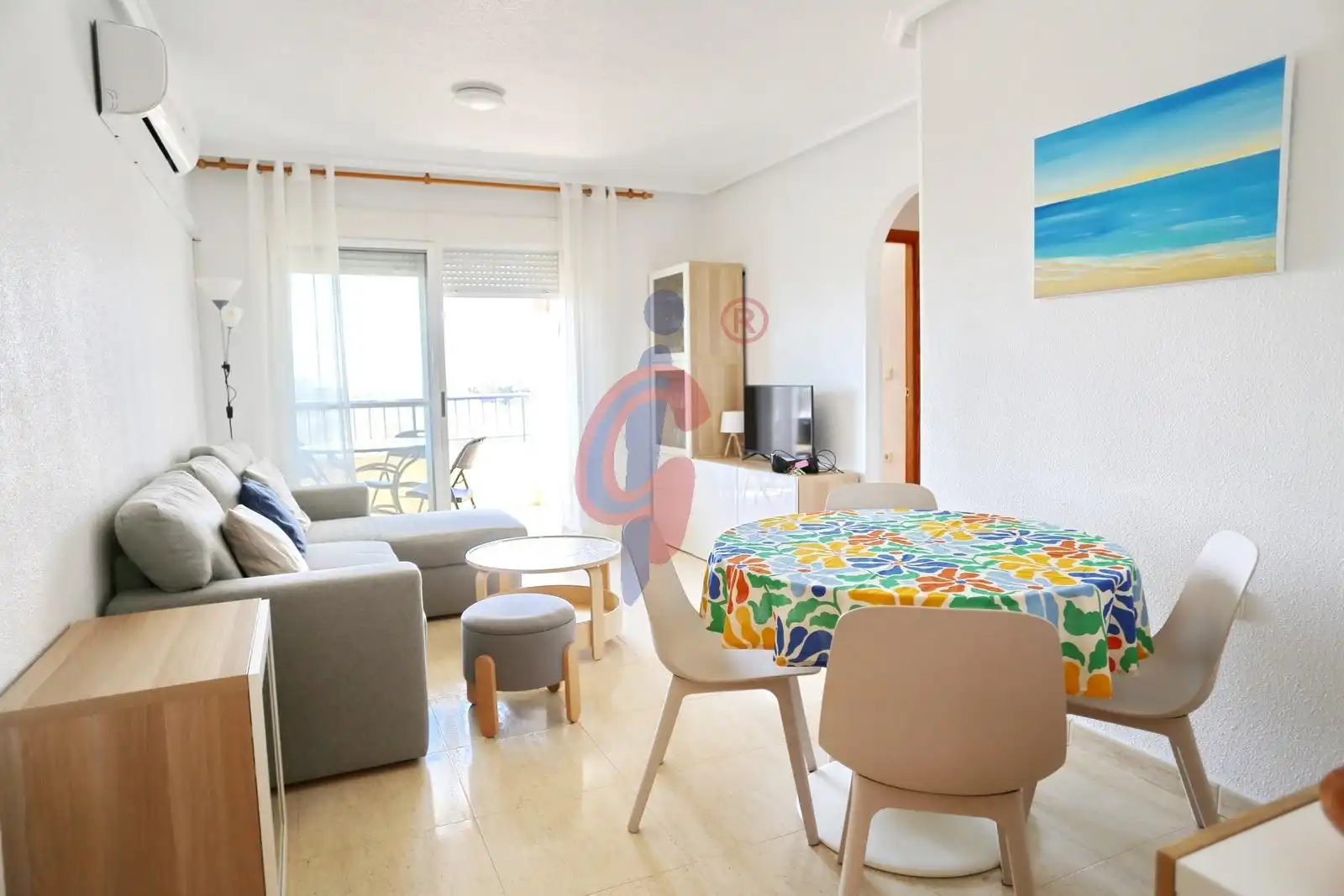 Living room of Flat for sale in Guardamar del Segura  with Air Conditioner, Heating and Terrace