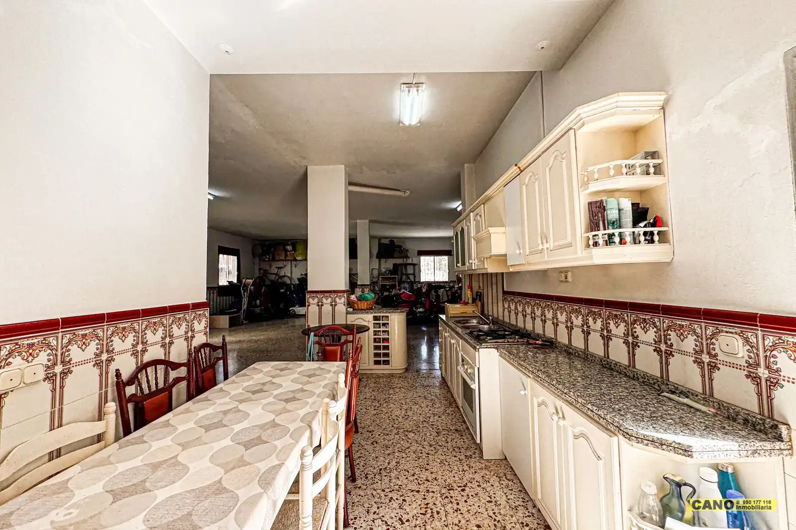 Cuina de Casa o xalet en venda en Huércal de Almería amb Aire condicionat, Calefacció i Terrassa