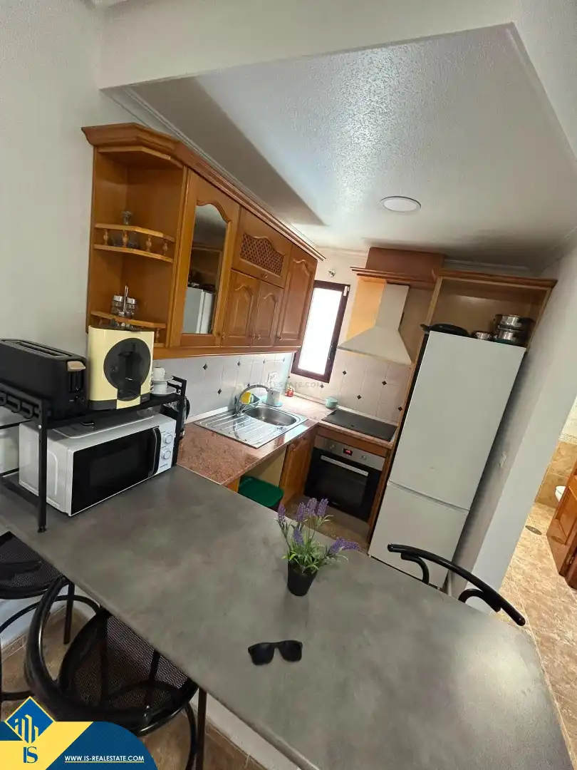 Kitchen of Flat for sale in Orihuela  with Terrace, Furnished and Oven