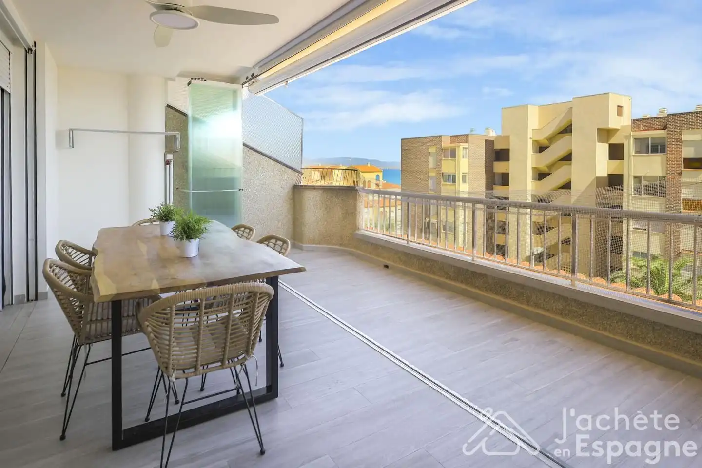 Terrace of Flat for sale in Los Arenales del Sol