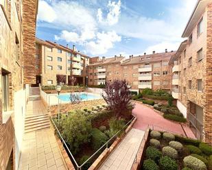 Exterior view of Flat for sale in Segovia Capital  with Air Conditioner and Terrace